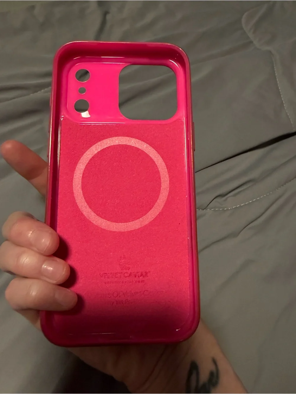 Velvet Caviar Hot Pink Leopard iPhone 17 Pro Max Case